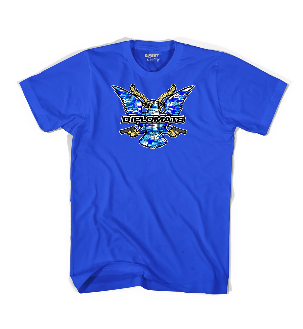 Blue Camo Eagle T - Image 4