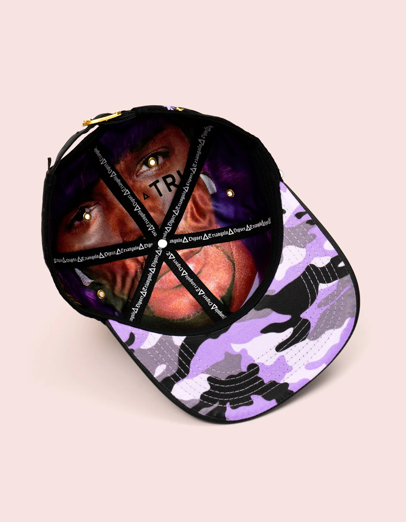 TRI x KILLA PURPLE Camo hat - Image 3