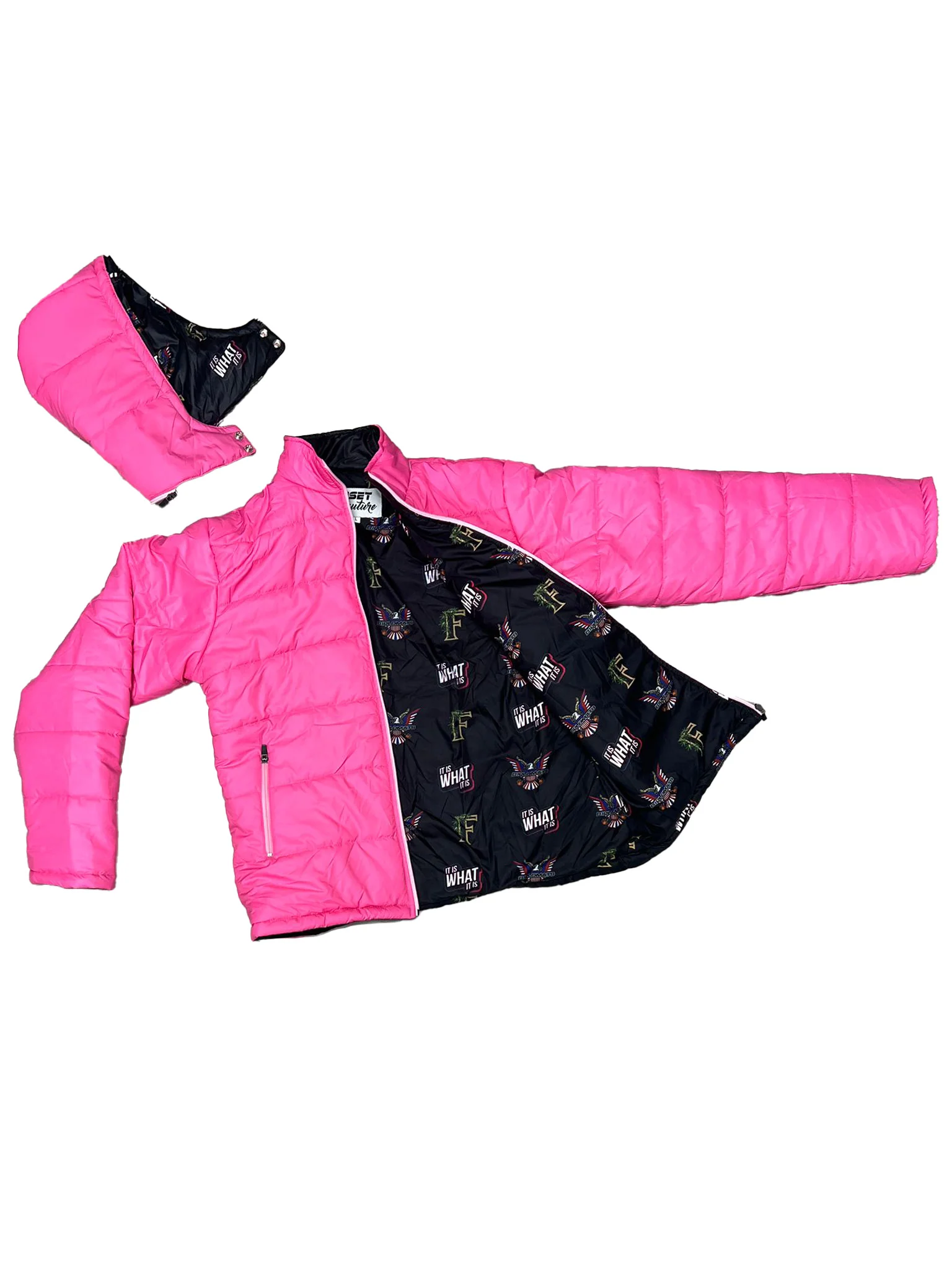 Puff Dipset Couture Pause Jaket - Image 5